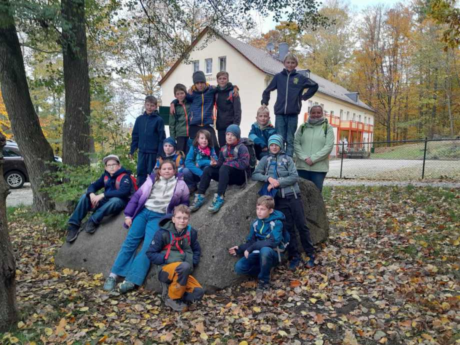 Nachwuchsorchester des Jugendblasorchesters Sebnitz mit jungen Musikerinnen und Musikern