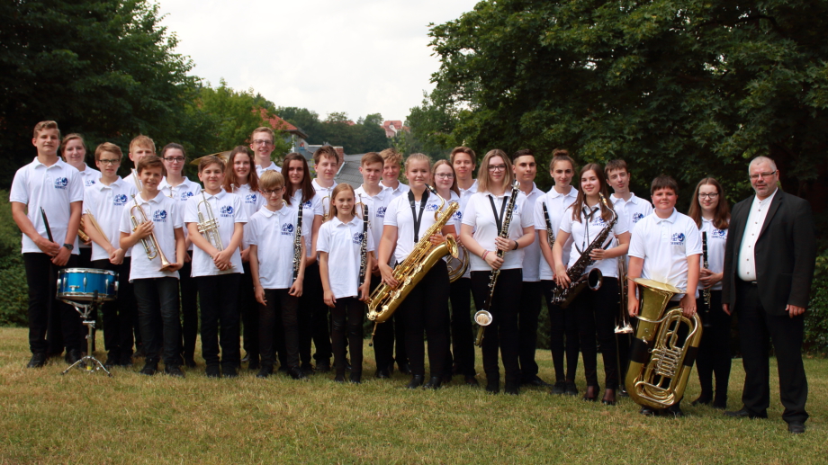 Gruppenbild JBO Sebnitz mit Matthias Hauschild