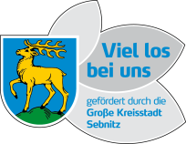 Logo Viel los bei uns Große Kreisstadt Sebnitz